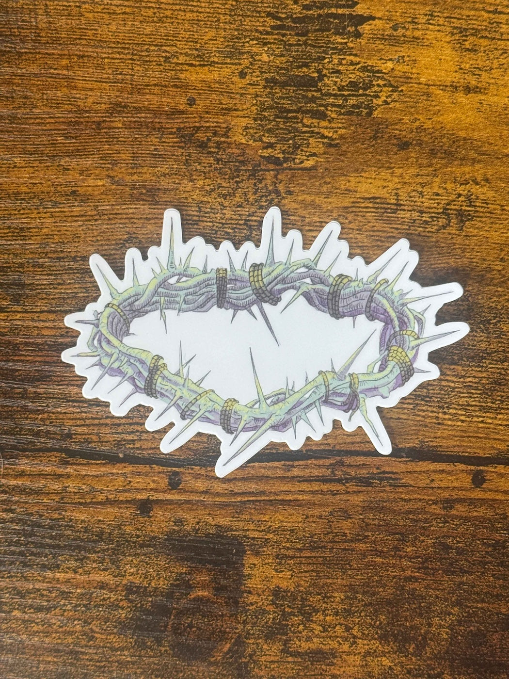 Crown of Thorns Sticker