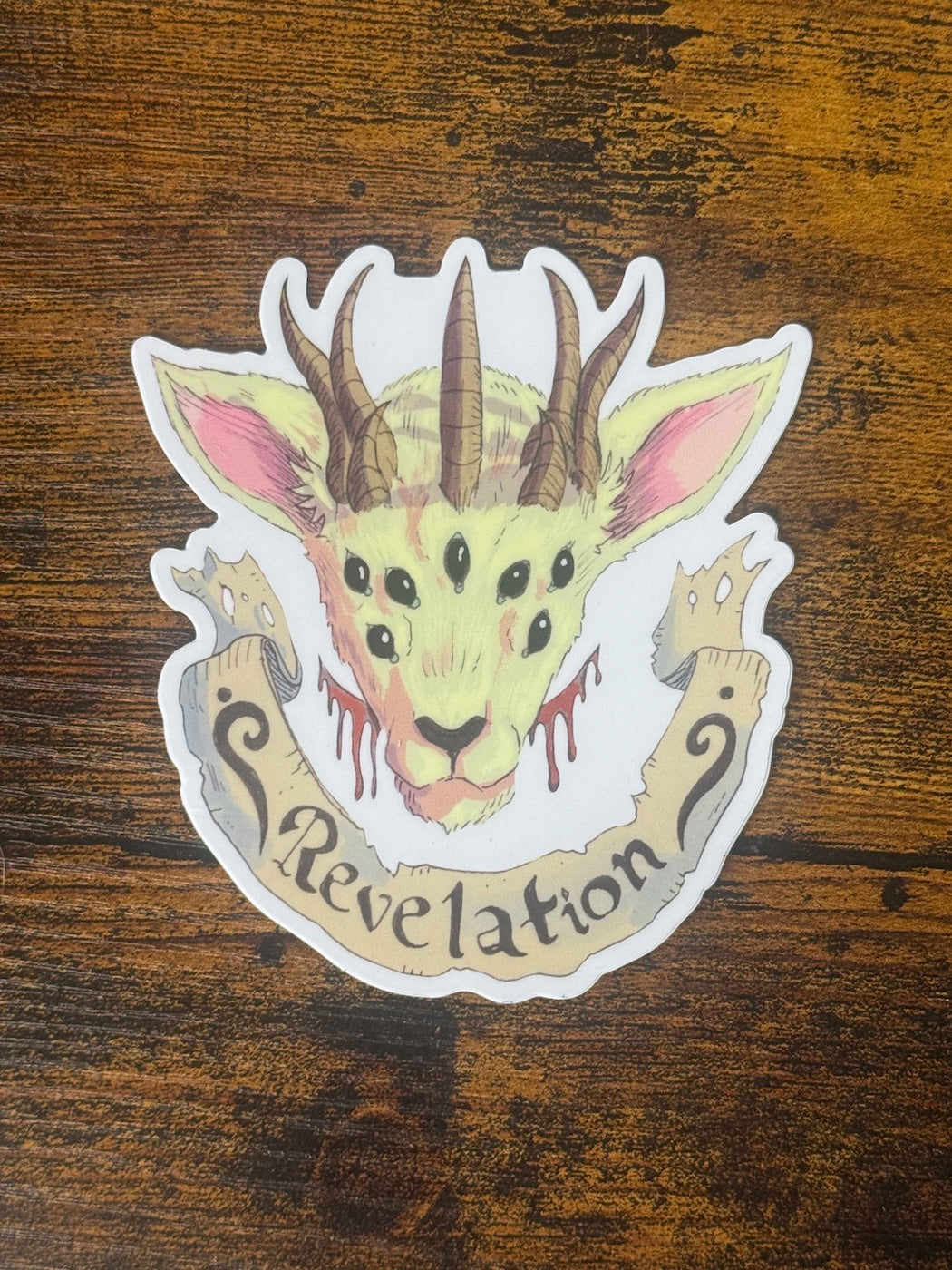 Slain Lamb Sticker